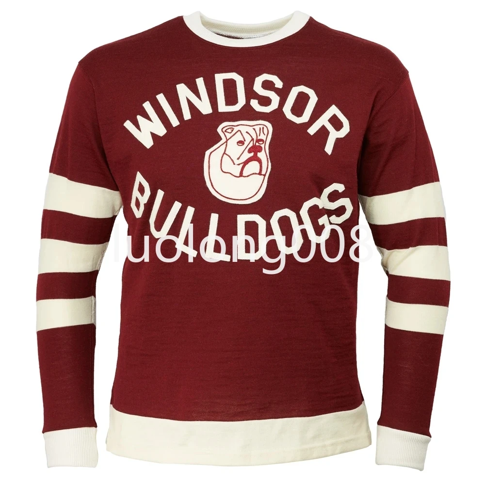 2020 мужской свитер для хоккея Виндзорский бульдог 1930 хоккейная Майка с любым