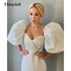 Блестящее свадебное платье цвета шампанского с коротким рукавом, блестящие мини-платья с блестками для невесты