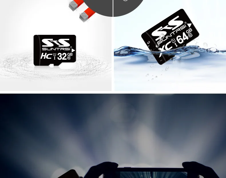 Suntrsi карта памяти 32 Гб высокоскоростная micro tf карта sd карта 16 Гб класс 6 micro sd Mini TF карты для смартфонов