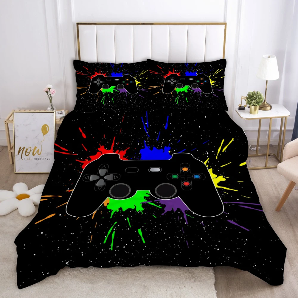 

Gamepad 3D Printed Bedding Set Duvet Cover Bed Cover Set Bedspreads Home Textiles Bedclothes