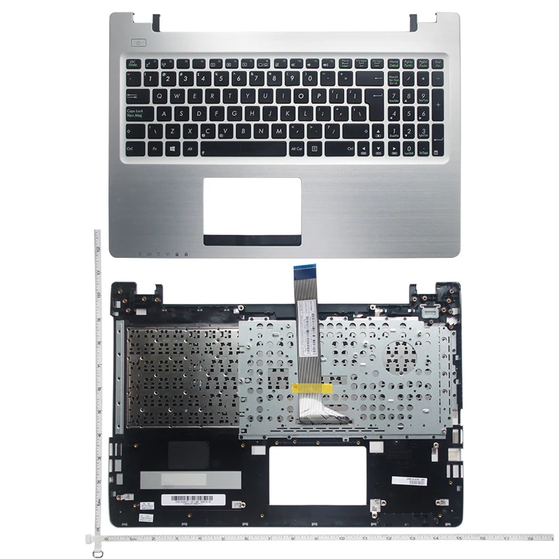 Клавиатура для ноутбука США рамка ASUS K56 K56C R505C V550C K56CM S56C S550C A56C S500C верхняя крышка