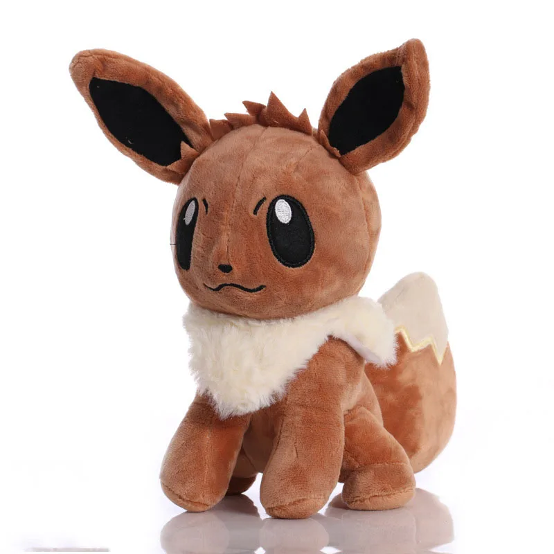 1pcs TAKARA TOMY Pokemon 20cm Eevee Plush Toys Doll  Soft Stuffed Animals Toys for Kids Children Gifts