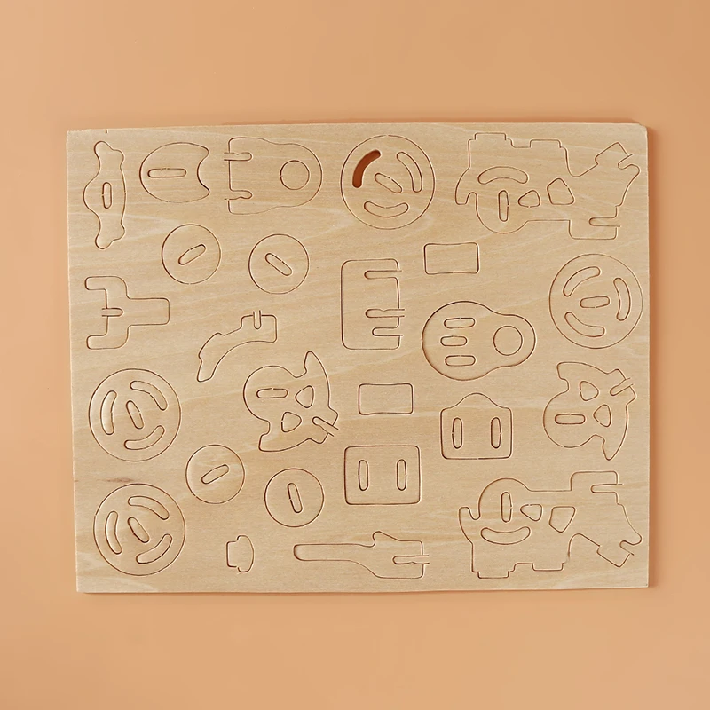 3D деревянные игрушки головоломки сборные модели для мотоцикла строительная