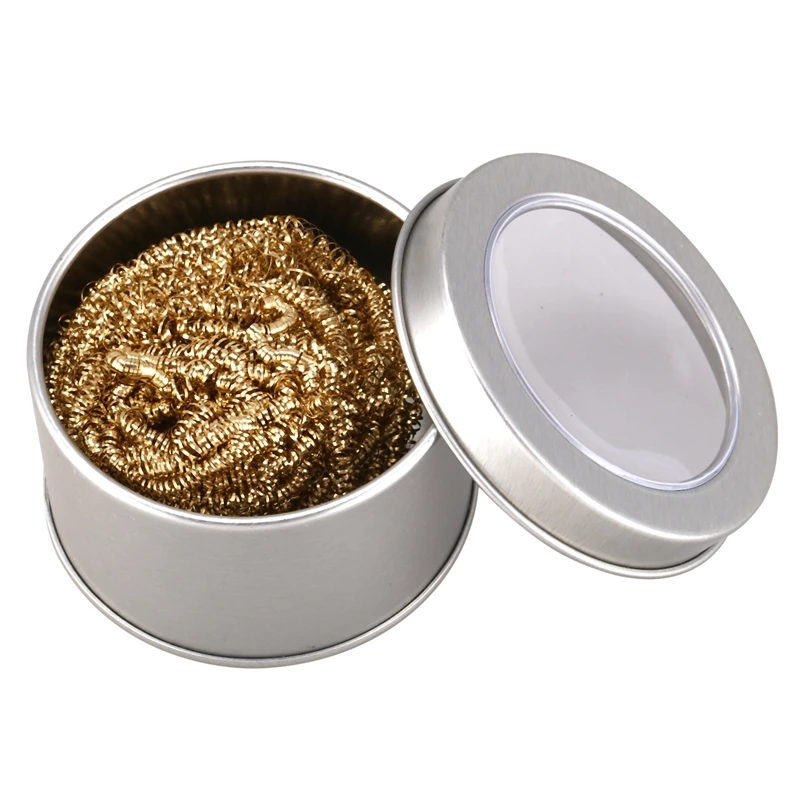 Проволочная щётка с наконечником паяльника скруббер круглый скребок w