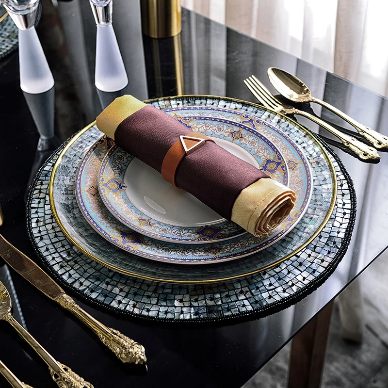 

Набор модельных столовых приборов, Западная тарелка, американская посуда, набор тарелок для клуба, гостиницы, Западная тарелка, декоративна...