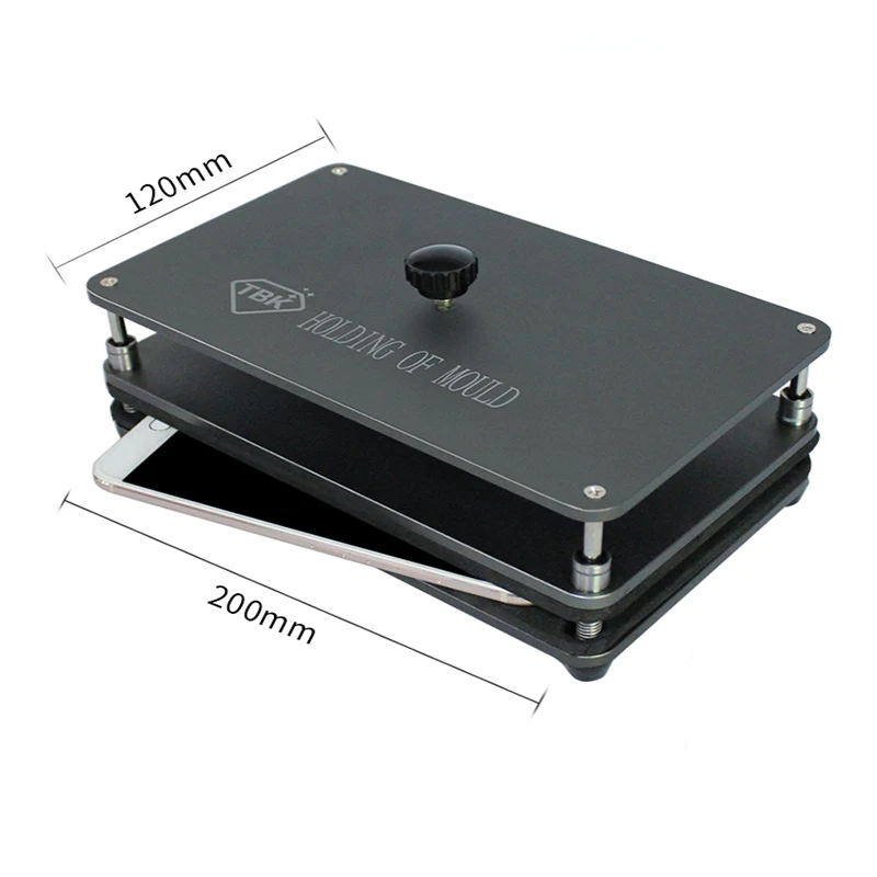 

TBK new universal pressure mold frame dispensing lamination protection mold with middle mold screen fit mold