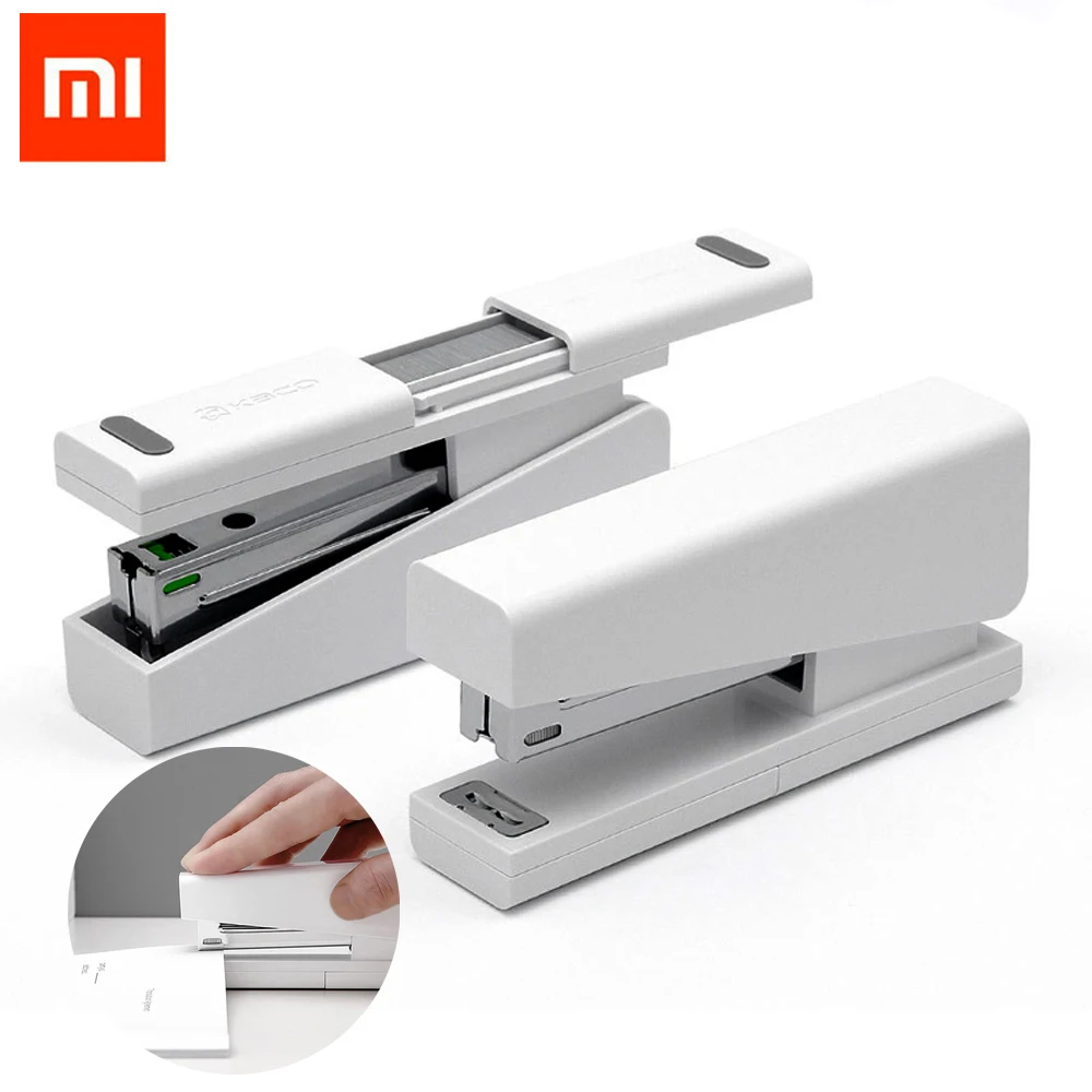 Оригинальный степлер Xiaomi Mijia Kaco LEMO 24/6 26/6 с 100 скобами для переплета бумаги бизнес