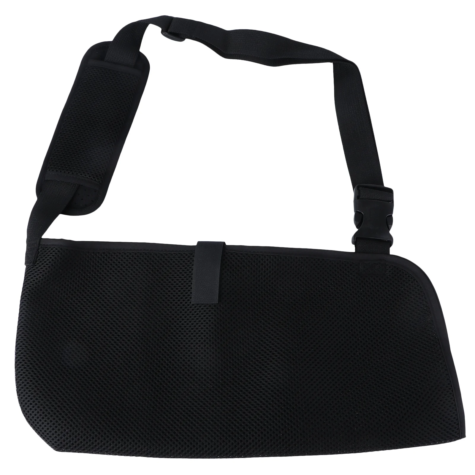 

Крутая сетчатая повязка на руку, регулируемый плечевой ремень для иммобилайзера для сломанной руки (черный)