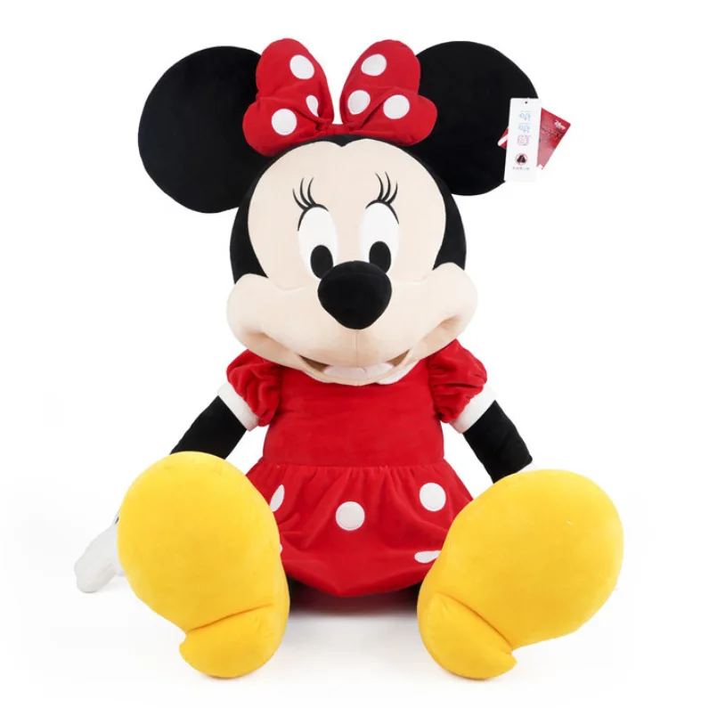 

Original Disney Mickey Minnie Plush Doll Cartoon Mickey Mouse Doll Children Doll 30cm 46cm