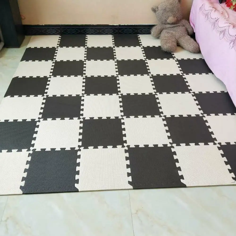 Новый 30*30 см Домашний напольный коврик из пенопласта пластиковый татами для