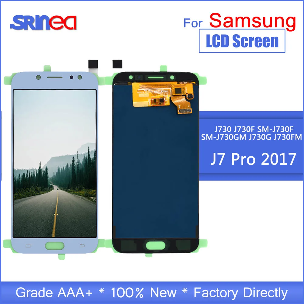 Для samsung Galaxy J7 Pro 2017 J730 SM J730F J730FM DS J730GM ЖК дисплей + сенсорный экран дигитайзер в
