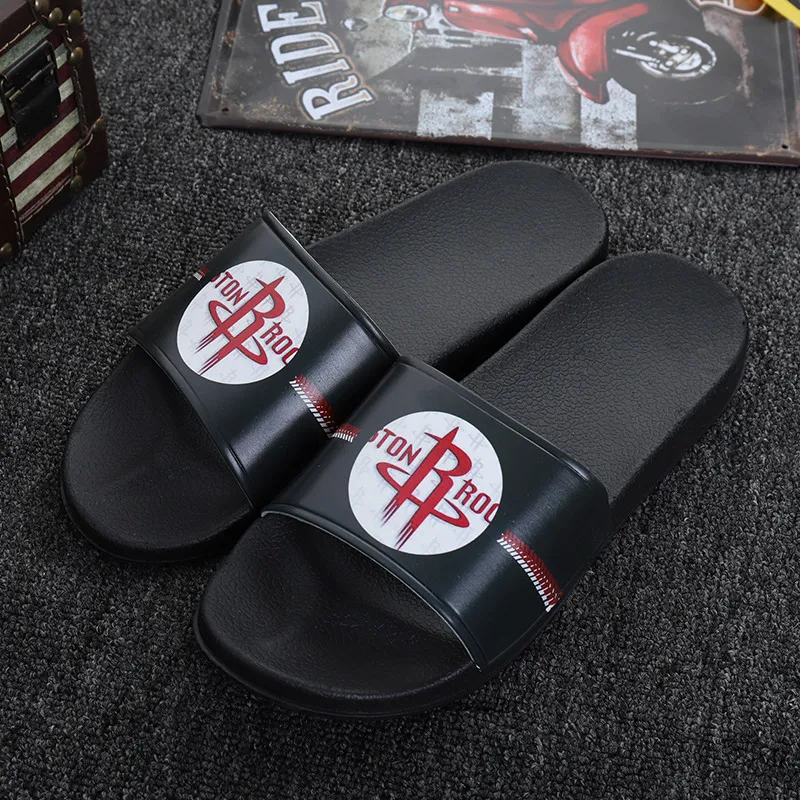 

Fashion Superstar Summer Slippers Men Beach Slides Non Slip Brand Print Indoor Casual Home Slippers For Male zapatos de hombre