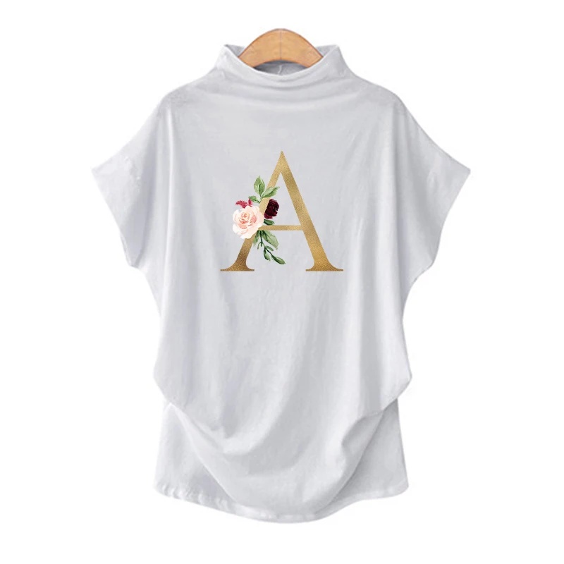 

Slim Summer Lady Tshirt Harajuku Vintage O Neck Letter Print Fashion Short Sleeve Casual Tee Tops Female Plus Size T-Shirt 2021