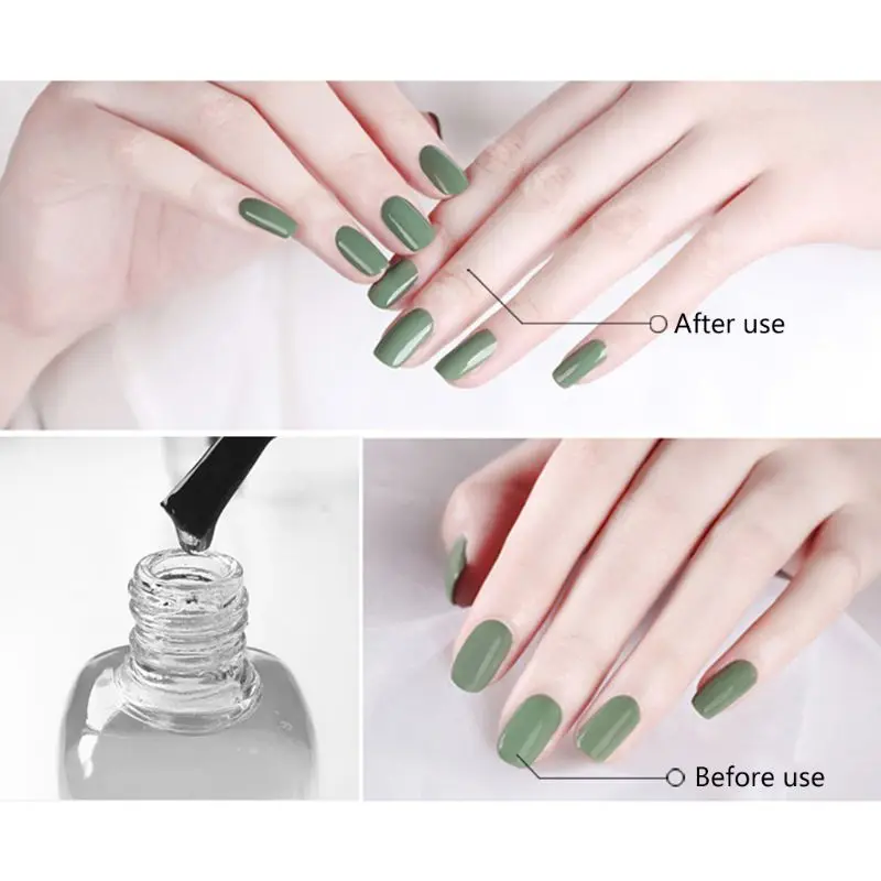 New 15ml Tearable Base Top Coat Nail Polish Art Varnish for Nails Manicure Lacquer Decoration Women Girls | Красота и здоровье