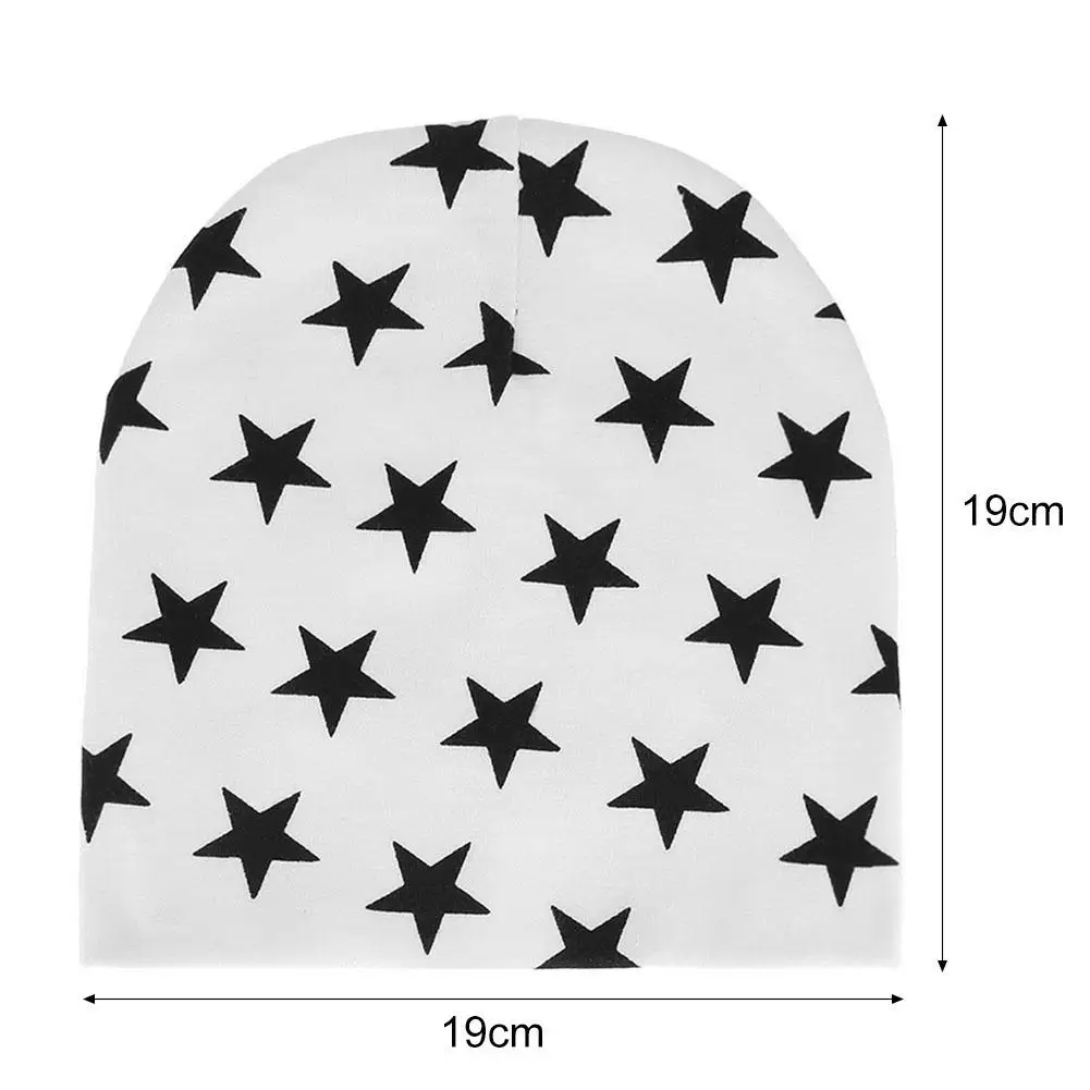 

3pcs Autumn Winter Toddler Children Cotton Beanie Head Cap Star Hat Scarf Beanie High Toughness Exquisite Workmanship