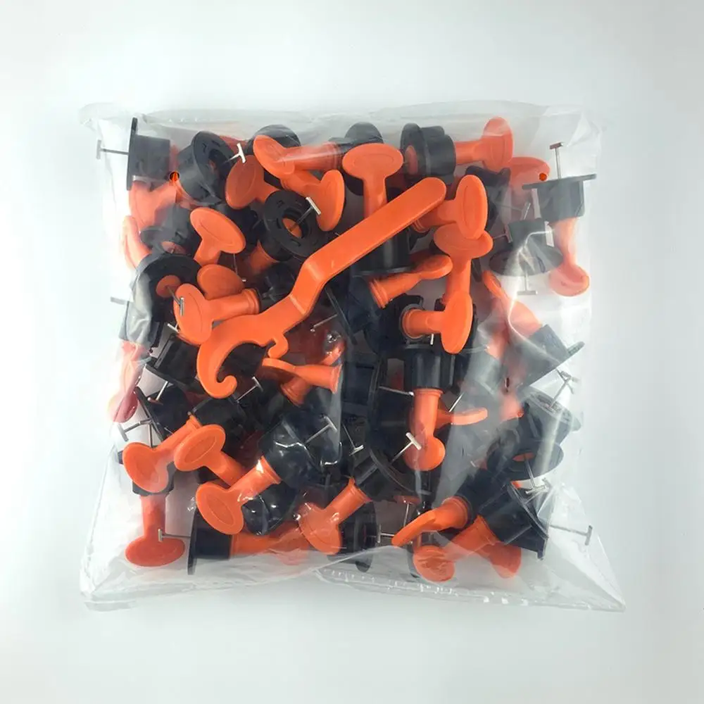 50 шт. выравнивания плитки Системы инструментарий уровень танкетке выравнивание