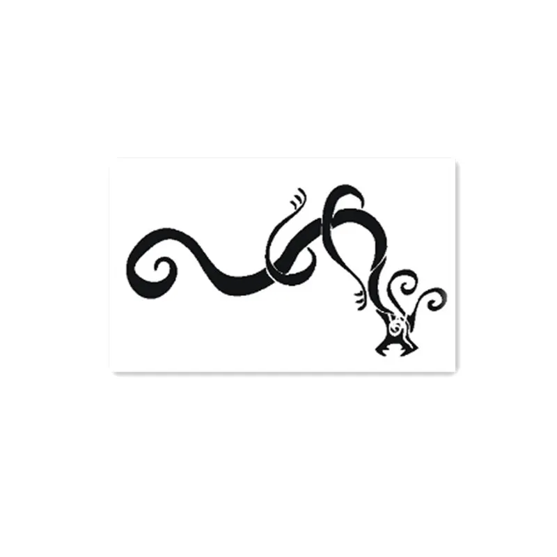 Tokyo Revengers Cosplay Hình Xăm Draken Ken Ryuguji Chống Nước Tạm Thời Miếng Dán Hình Xăm