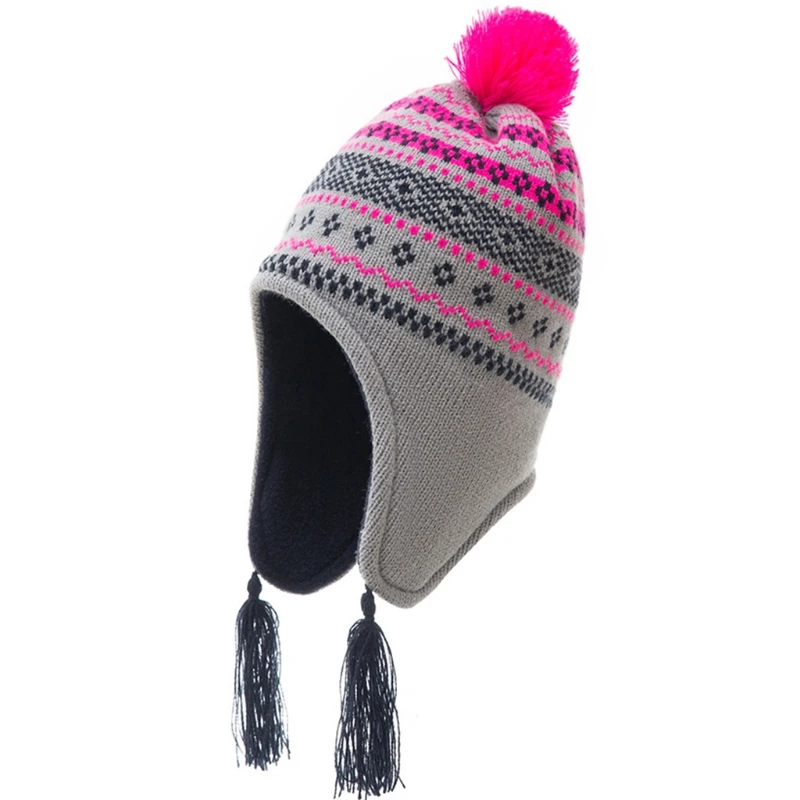 

for Jesse hat Ear cap Knitted hat tassel