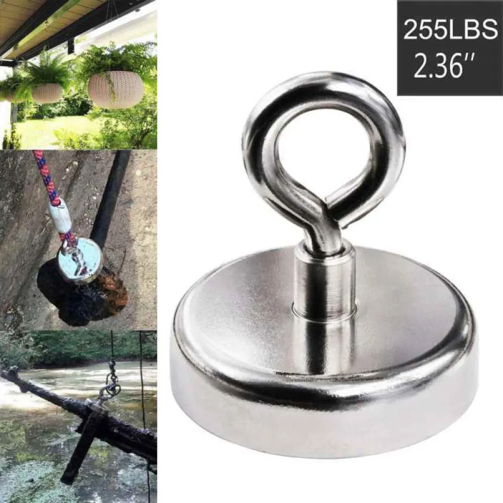 

Magnetic Hooks Super Strong Hook Holder Tool 120kg Suction Home Decor House Supplies