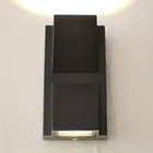 Современный простой креативный водонепроницаемый настенный светильник, уличные светодиодные лампы для двора, ворот, террасы, балкона, садовый настенный светильник, 5 Вт, 10 Вт