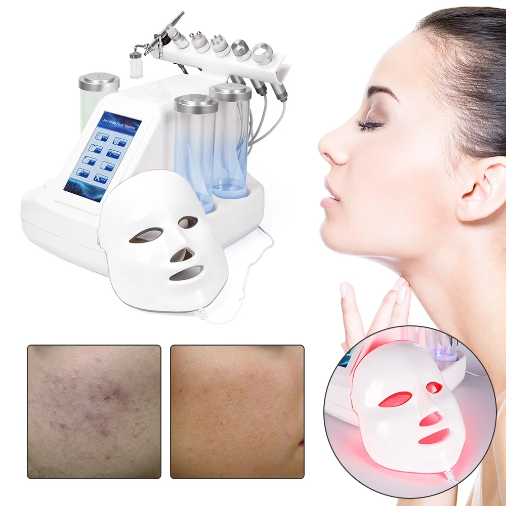 7 In 1 Small Bubble Beauty Instrument Deep Cleansing Blackhead Rejuvenation Moisturizing Beauty Salon Special Cleaning Machine