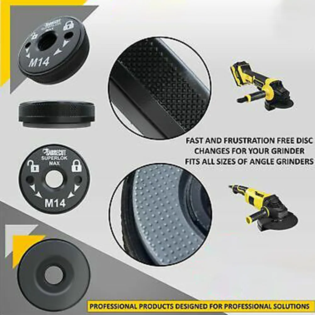

Professional Quick Release Nut M14 Screw For Bosch Metabo Angle Grinder Flange Nut Set Tools Clamping Nut Angle Grinder