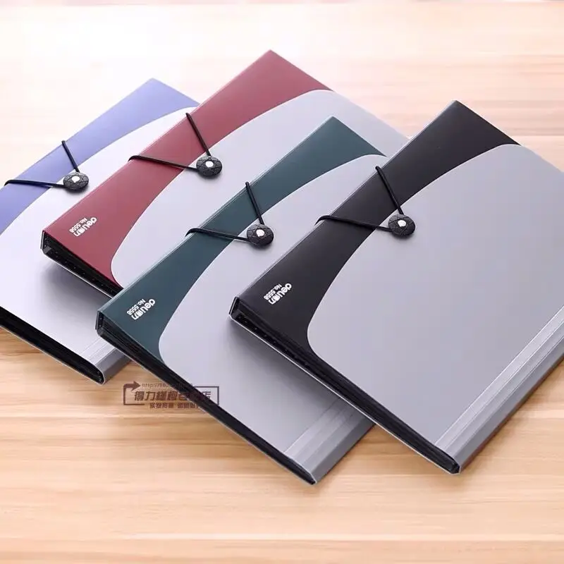 

New Arrival 12 Layer A4 Multilayer Desk File Folder Expanding Bag Document Paper Storage Organizer Case School Office Stationery