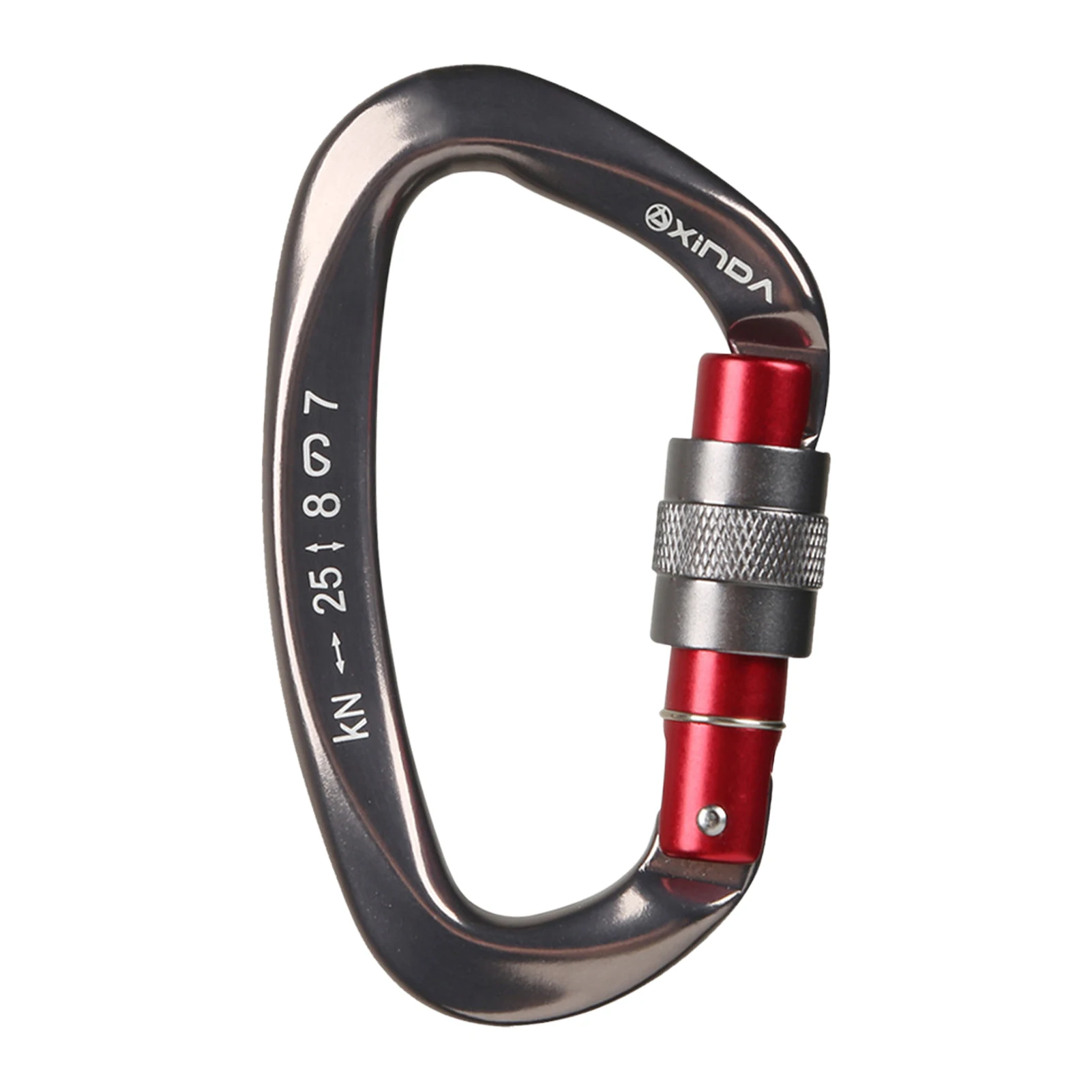 

Аксессуары портативный карабин для скалолазания сверхмощный защитное оборудование из алюминиевого сплава пряжка для кемпинга крючок D-обр...