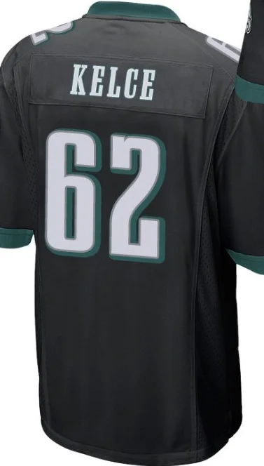 

Черный трикотаж Jason Kelce для мужчин, женщин, мужчин, детей