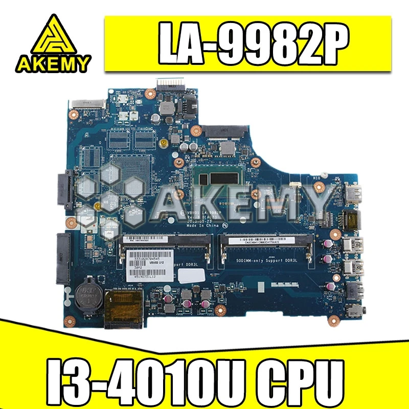 LA 9982P материнская плата для ноутбука For DELL Inspiron 15R 5537 3537 оригинальная I3