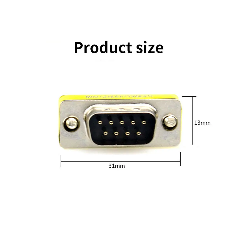 DB9 male to female and adapter 9-pin RS232 serial head converter DB | Обустройство дома