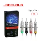 20 шт 01030507091114RL картридж иглы татуировки #12 0,35 мм круглый вкладыш