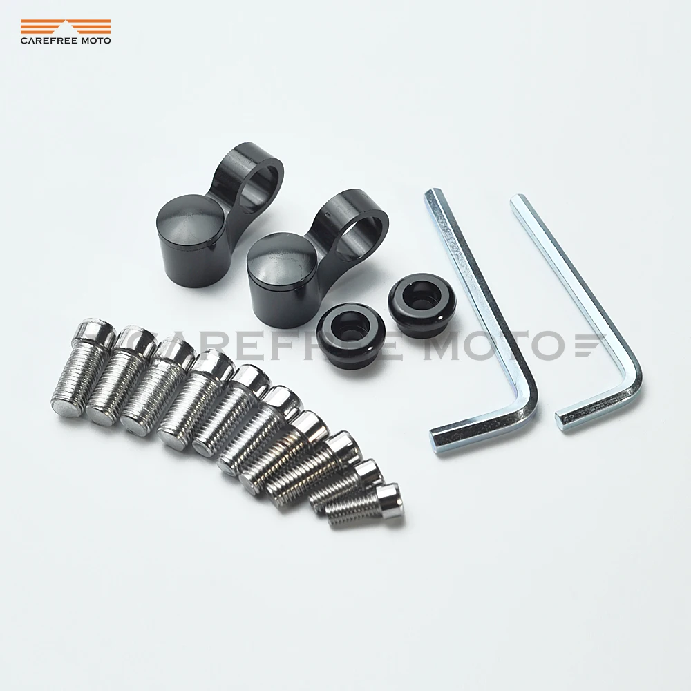 Алюминиевый Чехол для зеркала заднего вида мотоцикла YAMAHA FZ6 MT 09 HONDA CB600F KAWASAKI ER 6N