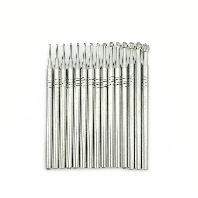 1 шт. HP вольфрамовый Карбид круглые вращающиеся буры стоматологические карбидные