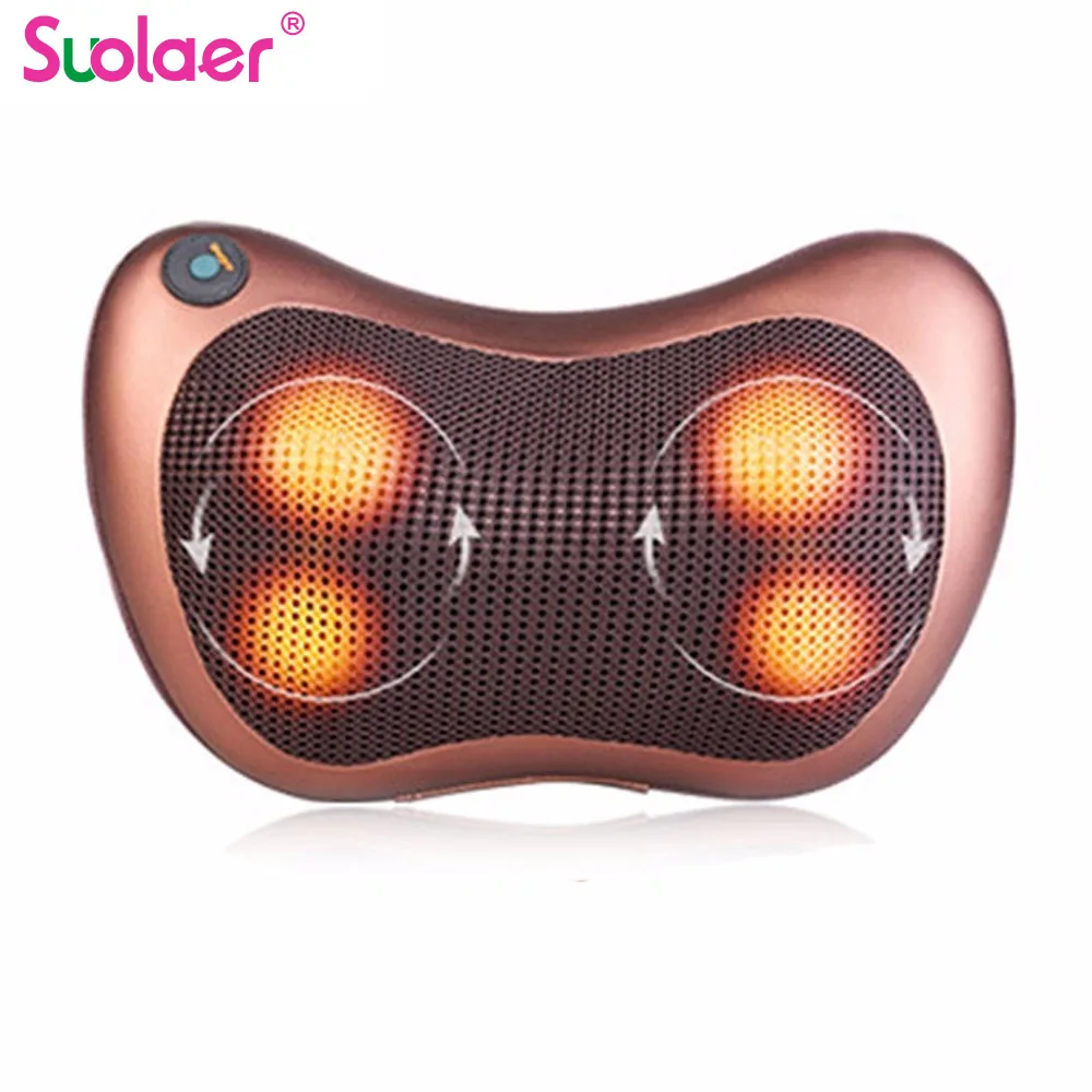 Массажер для шеи автомобиля дома офиса шиацу Массажная подушка спины поясницы