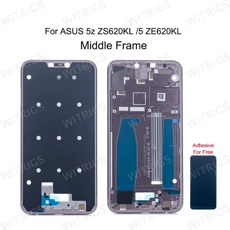Witrigs для ASUS Zenfone 5z ZS620KL средняя рамка 5 ZE620KL ободок ЖК-рамка поддерживающая корпус с