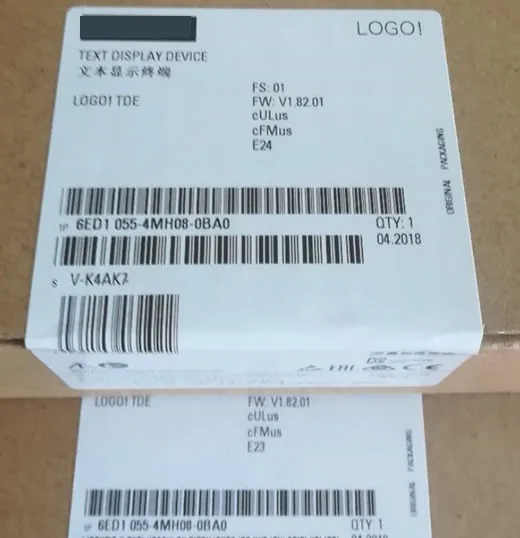 6ED1055 4MH08 0BA0 6ED 1055 логотип! Текстовый дисплей TD 6 линий 3 цвета фона 2 порта Ethernet новый