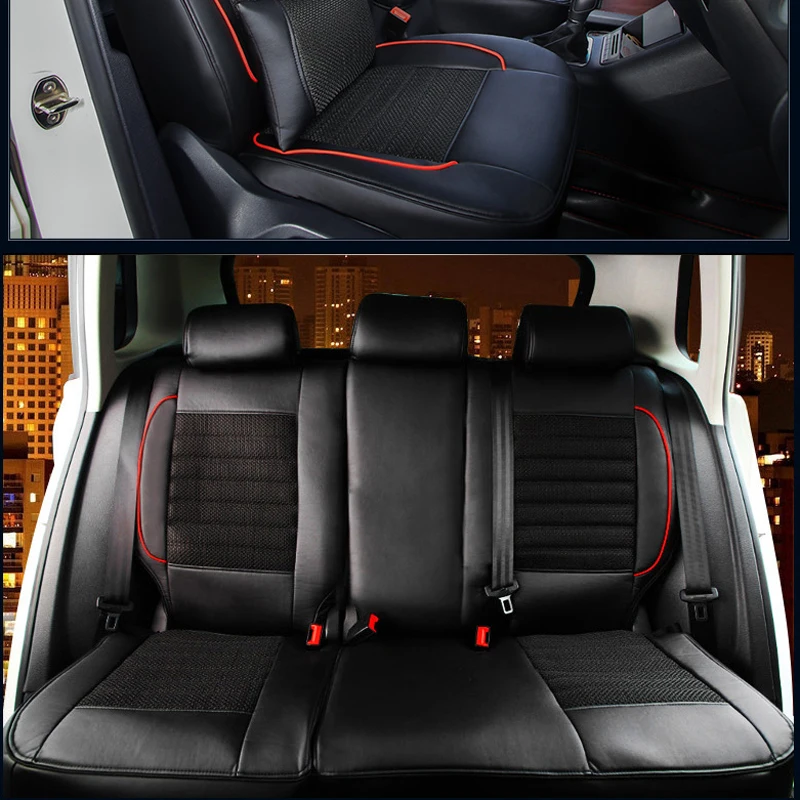 AutoDecorun Custom из искусственной кожи чехлы на сиденья для hyundai ix35 аксессуары чехол