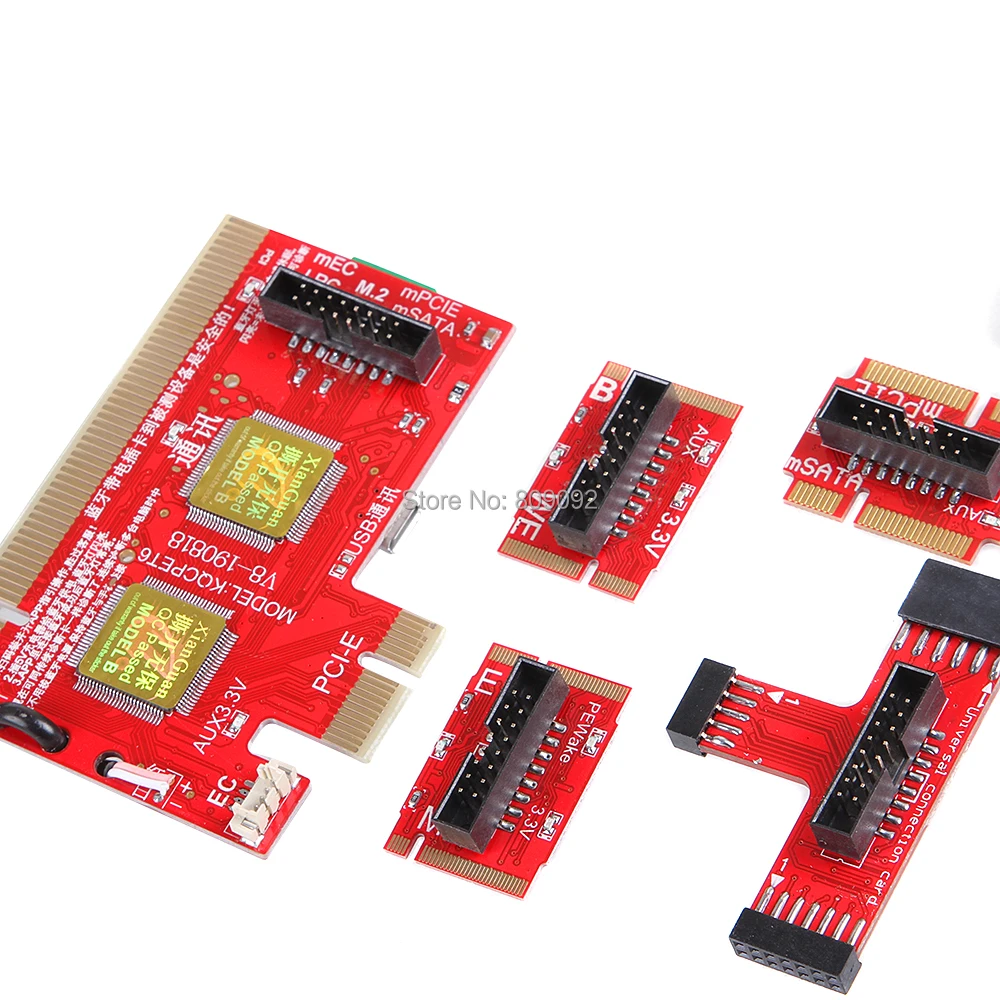 Диагностический анализатор материнской платы USB/PCI/PCIE/MiniPCIE/LPC/EC для ПК ноутбука и