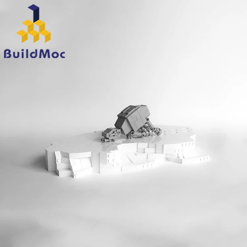 Звездные игрушки BuildMoc войны совместимые с блоками 8089 маленький моторизованный