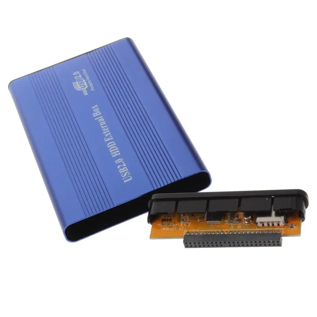 USB 2 0 5 IDE жесткий диск HDD Внешний чехол Корпус коробка для ноутбука ПК | Электроника