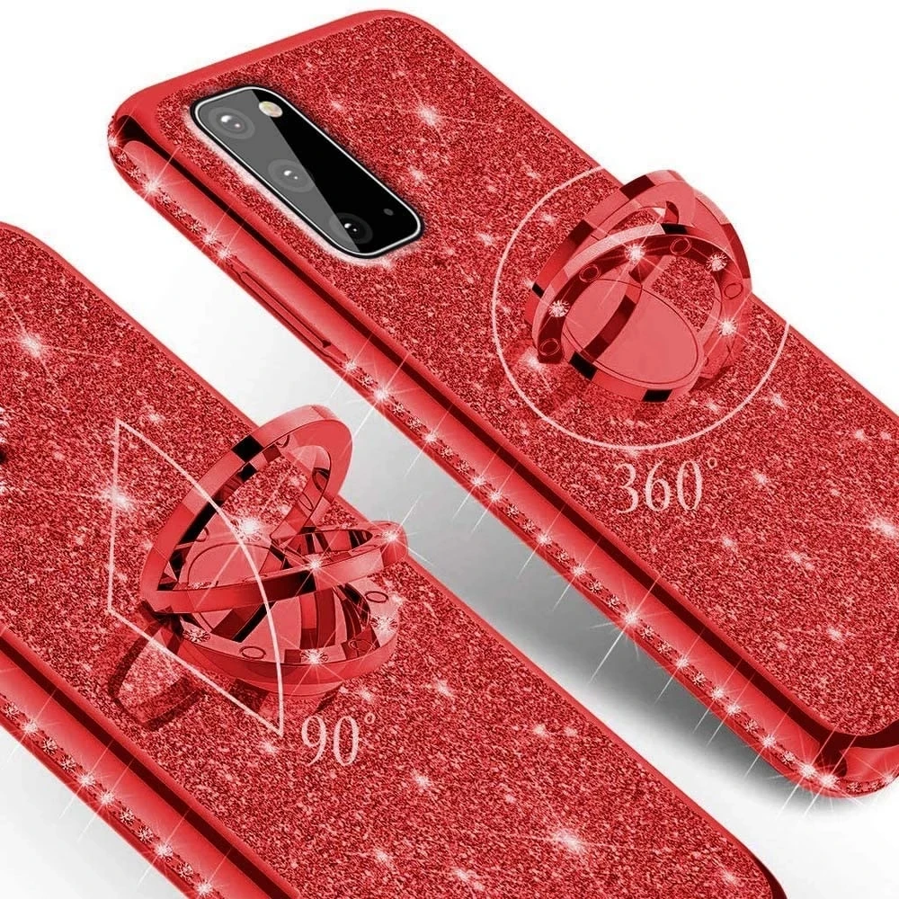 diamond ring phone case for oppo realme x lite k3 3 c2 c3 c11 c15 xt x50 x2 x7 7 pro 5 5i v15 glitter soft silicone cover etui free global shipping