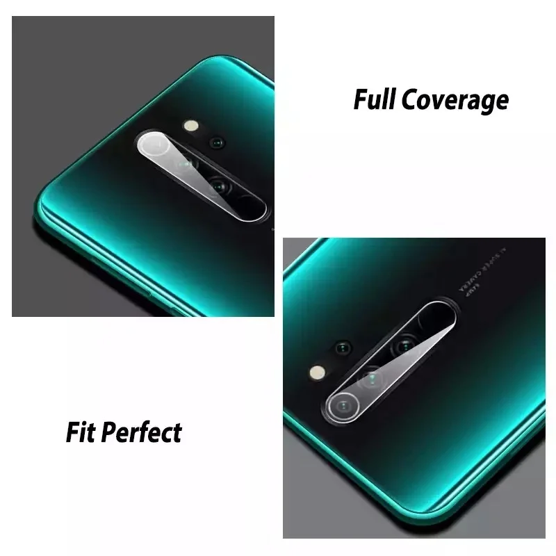 3 шт. Задняя крышка объектива камеры из мягкого закаленного стекла для Xiaomi Redmi Note 8 пленка Взрывозащищенная для Xiaomi Redmi Note 8 Pro мягкое стекло