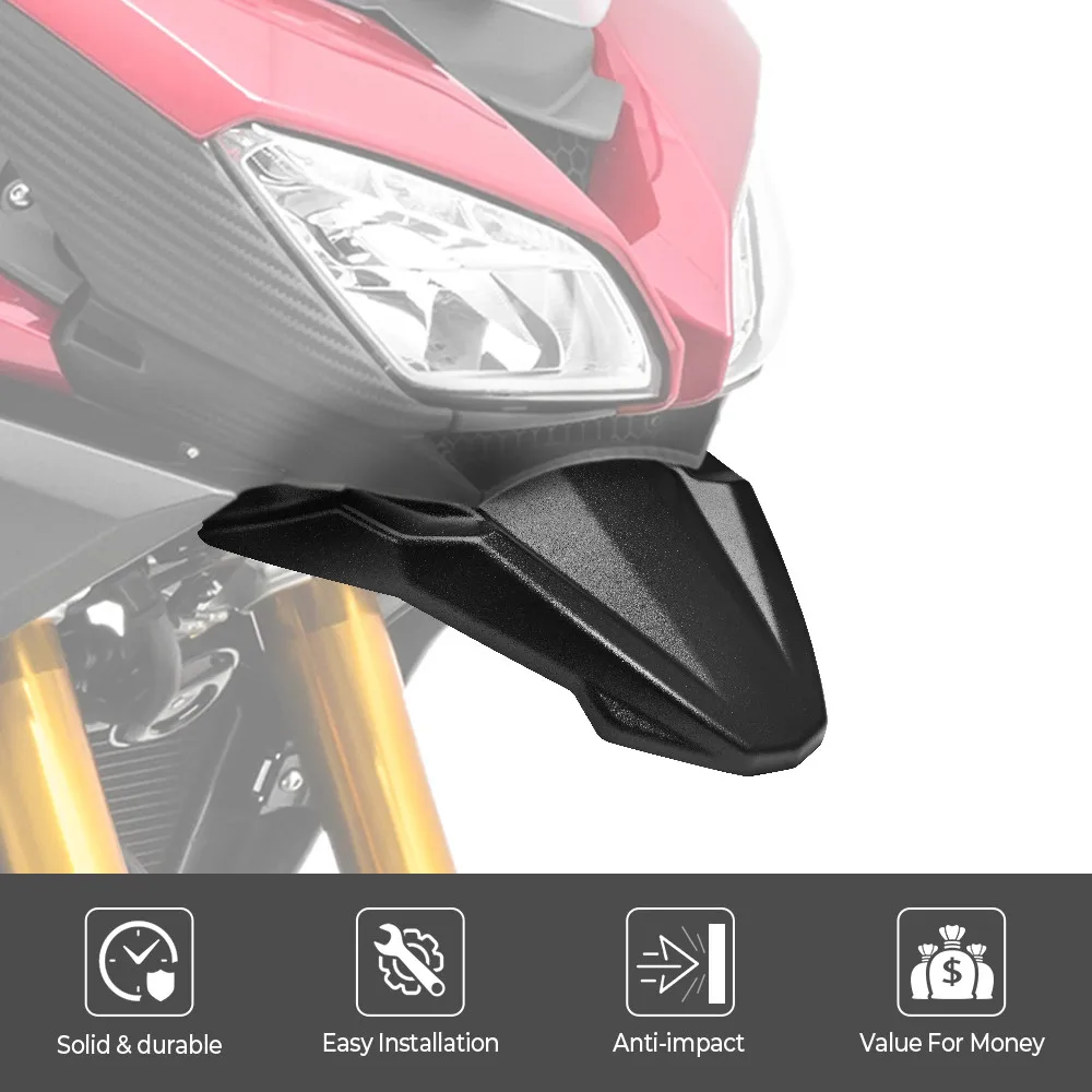 

For Yamaha MT 09 Tracer 2017 MT09 Tracer 2016 FJ09 2015 FJ 09 Front Wheel Fender Beak Nose Cone Extension Cover Extender Cowl