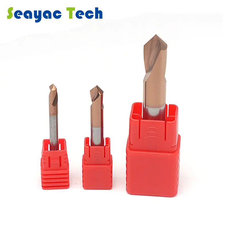 

Straight Flute Tungsten Carbide Center Point Drill For Hardened Steel spot drill for drilling chamfer