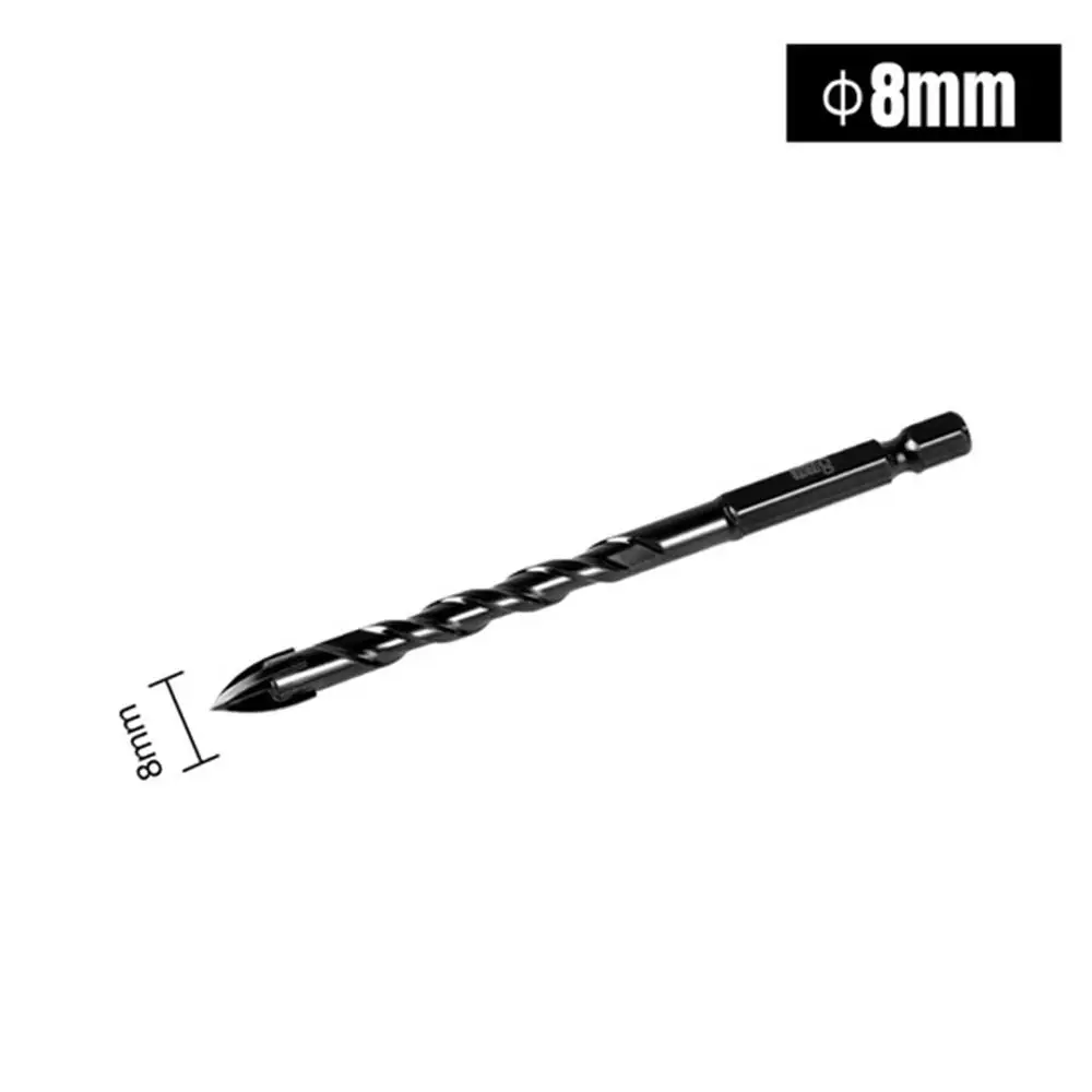 Скручивающееся сверло из практичного сплава черная пила с отверстием для резки