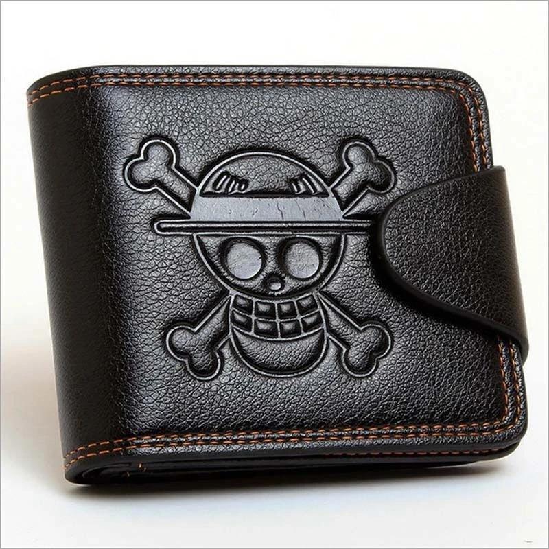 MenBense Pu Leather Youth Student Anime Short Wallet Men Ourse Card Holder Money Mini Female Bag Handbag Male Coin Purse Gift