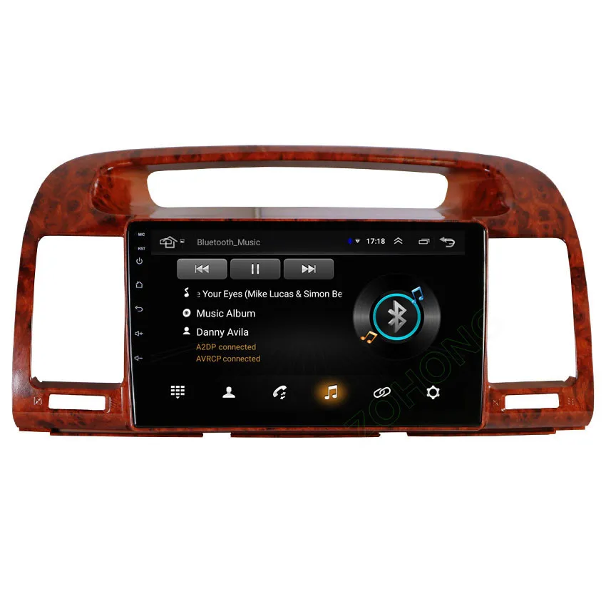 DSP36EQ 2.5D Android автомобильный мультимедийный dvd-плеер для Toyota Camry 2002 2003 2004 2005 2006 авто автомобильный радиоприемник с навигацией GPS WI-FI