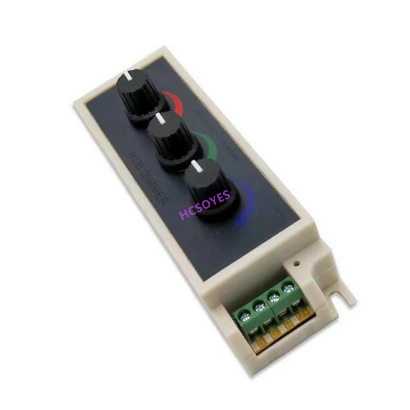 DC12V-24V 8A/9A ШИМ ручка ручного 3key rgb светодиодный диммер для 5050 Светодиодная лента RGB светодиодный модуль светодиодный строка аксессуары диммеры переключатель