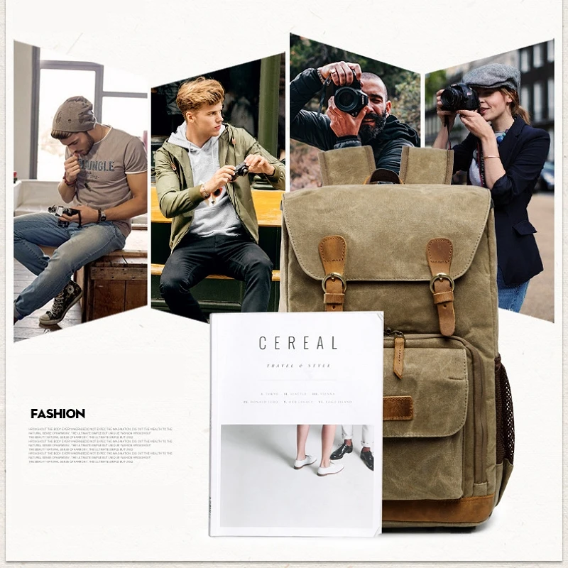 waterproof camera bag outdoor wear resistant large camera photo lens backpack men travel photography backpack for dslr camera free global shipping